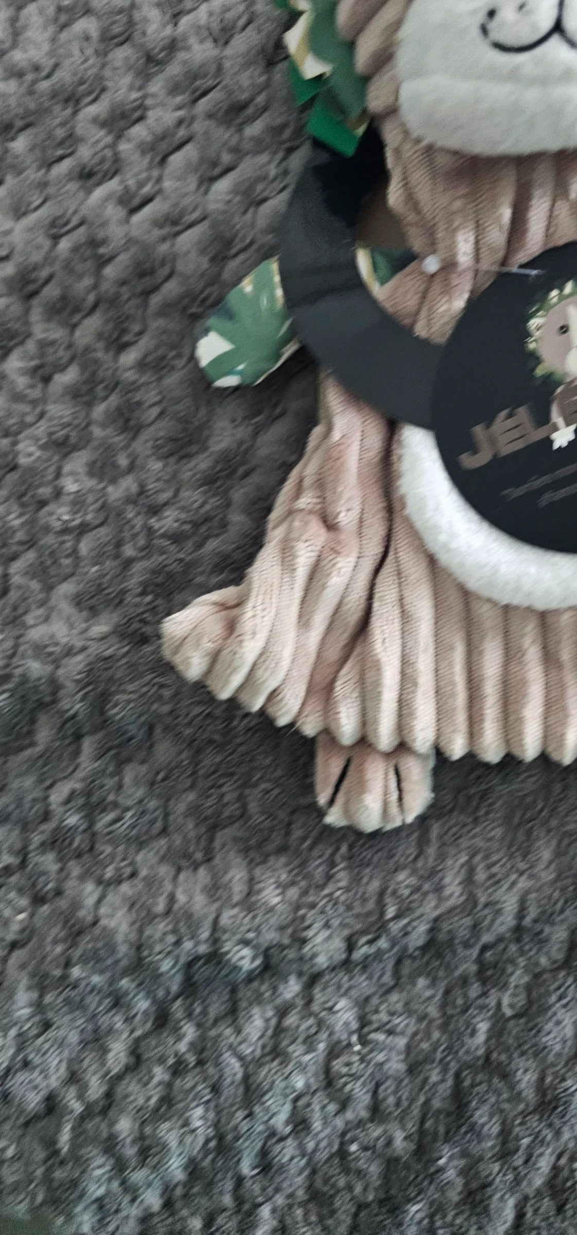 Doudou Lion "Jélékros" Les Déglingos - Neuf avec étiquettes – photo 3